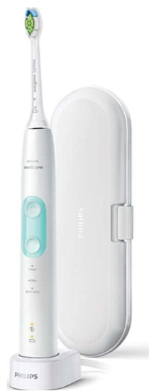 Picture of Philips 5100 series HX6857/28 electric toothbrush Adult Sonic toothbrush Mint colour, White