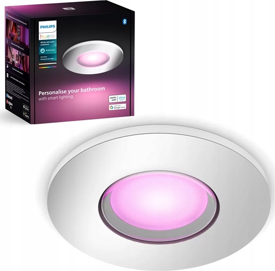 Picture of Philips Hue White&Col. Amb. Xamento Einbauspot silber 1x4.2W