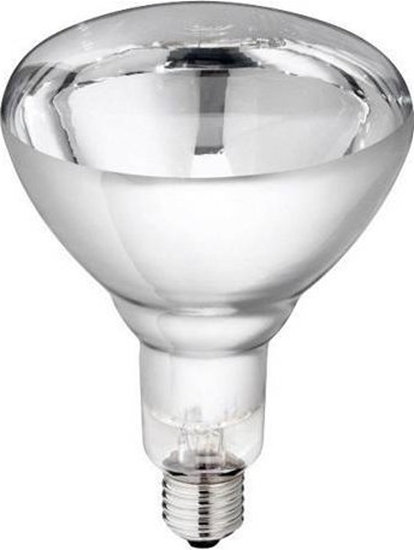 Picture of Philips infrared lamp BR125 IR 250W E27 230-250V CL