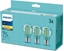 Изображение Philips LED Lamp E27 3-Pack 75W 2700K Filament