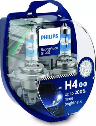 Attēls no Philips Philips H4 Racing Vision GT200 200% duo 2szt/kpl uniwersalny
