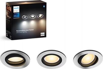 Attēls no Philips Philips Hue 929003810901 inteligentne owietlenie Inteligentne owietlenie punktowe Bluetooth 4,2 W