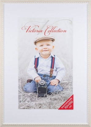 Attēls no Ramka Victoria Collection Photo frame Seoul 70x100, white/acrylic (1303540)