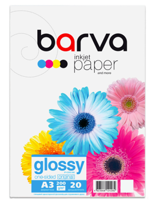Picture of Photo Paper Barva (IP-C200-346) Glossy, 200 g/m², A3, 20 sheets
