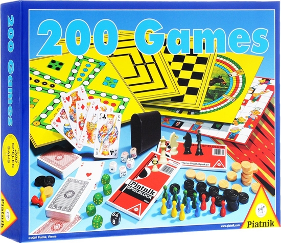 Изображение Piatnik PIATNIK Board game set 200 Games (In Estonian, Russian lang.)
