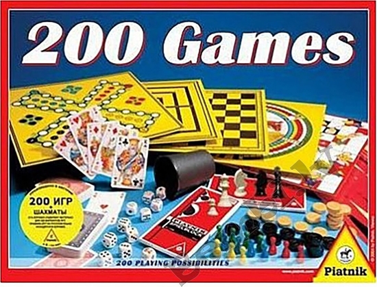 Изображение Piatnik PIATNIK Board game set 200 Games (In Latvian, Russian lang.)