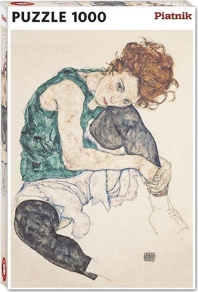 Picture of Piatnik Puzzle 1000 - Schiele, Siedz±ca Kobieta PIATNIK