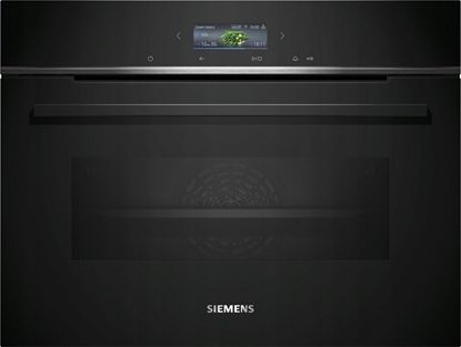 Attēls no Piekarnik Siemens Piekarnik kompaktowy do zabudowy Siemens CB734G1B1 60cm Home Connect Czarny