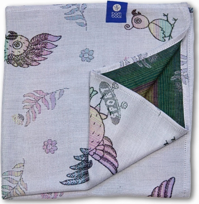 Изображение PIELUSZKA BAMBUSOWA KOLOROWO TKANA 120X120 KAKADU GAT 1