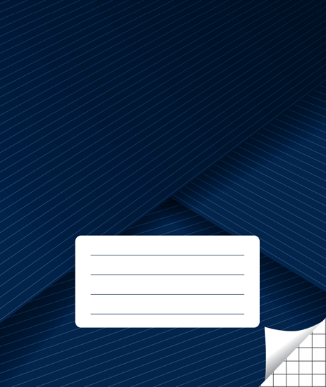 Изображение Pierakstu burtnīca 200 x 165 mm, 12 lapas, 75 g/m2, vāks 170 g/m2, rūtiņu