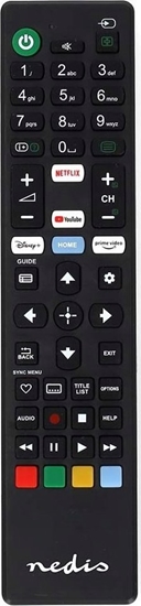 Picture of Pilot RTV Nedis Nedis TVRC45SOBK pilot Podczerwie TV Nacinij przyciski