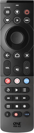 Picture of Pilot RTV One For All One for all Smart Streamer Remote URC 7945, remote control (black)