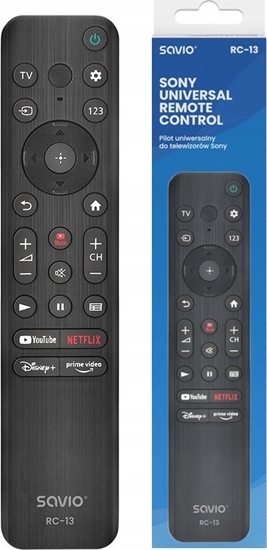 Изображение Pilot RTV Savio Savio RC-13 do TV Sony - Smart TV
