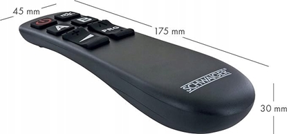 Picture of Pilot RTV Schwaiger Schwaiger Fernbedienung Universal 2in1 8 Tasten