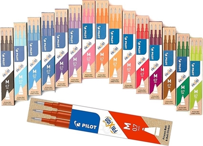 Picture of Pilot Wkady wymazywalne Pilot Frixion M 0.7mm, RED WINE