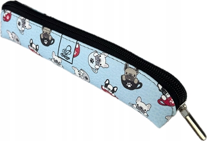 Изображение Piórnik Bee-bee Piórnik mini Buldogi blue