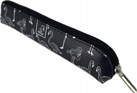 Изображение Piórnik Bee-bee Piórnik mini Flamingi B&W