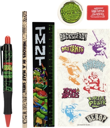 Attēls no Piórnik Insight Editions ThumbsUP! Stationery Set - 5pc - TMNT - Mayhem