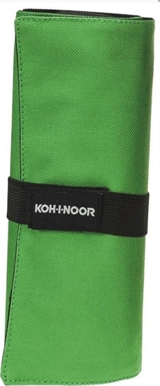 Изображение Piórnik Koh I Noor Etui zielone na kredki 24szt
