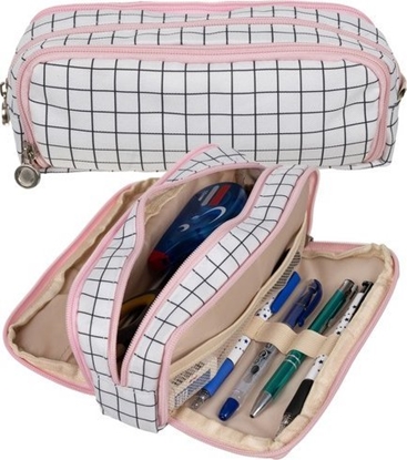 Picture of Piórnik Maaleo Piórnik rozkadany potrójny - w kratk Maaleo24514