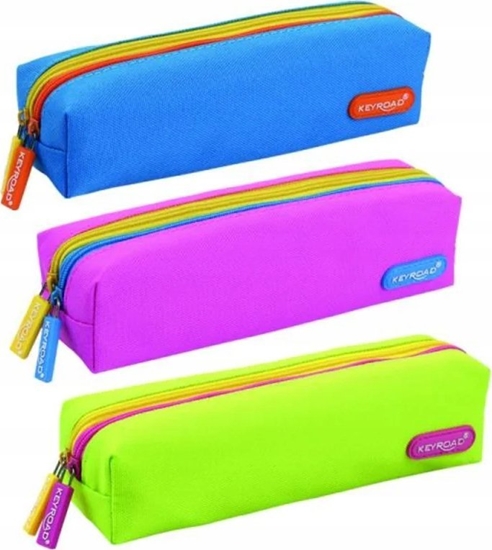 Picture of Piórnik PBS Connect Piórnik saszetka tuba KEYROAD 2 kieszenie mix cena za 1szt
