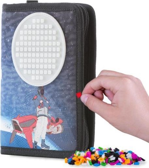 Picture of Piórnik PIXIE Piórnik Szkolny na Suwak, PIXIE CREW, Kosmos, Panel wieccy w Ciemnoci