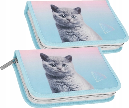 Picture of Piórnik Starpak Piórnik 1 zamek 2 klapki bez wyposaenia Kitty STARPAK