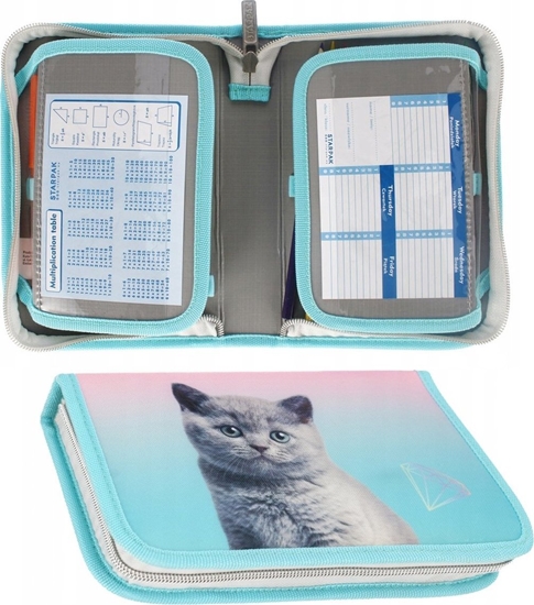 Picture of Piórnik Starpak Piórnik rozkadany szkolny wyposaenie Kotki