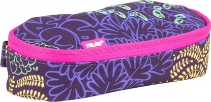 Attēls no Piórnik Teka Piórnik owalny ¦wietliki liliowy MILAN