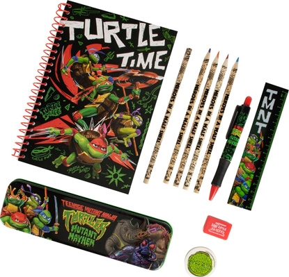 Picture of Piórnik Thumbs Up ThumbsUP! Stationery Wallet -Bumper Compact - TMNT-Mayhem