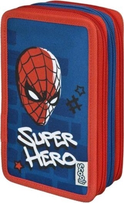 Изображение Piórnik Undercover Potrójny Piórnik z Wyposaeniem, Spider-Man