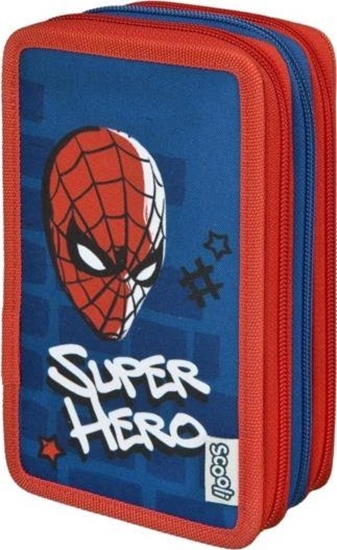 Picture of Piórnik Undercover Potrójny Piórnik z Wyposaeniem, Spider-Man