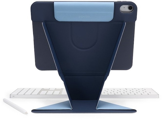 Picture of Pipetto Origami No6 Stand case, dark blue - iPad Air 13" (M3,2025; M2,2024)