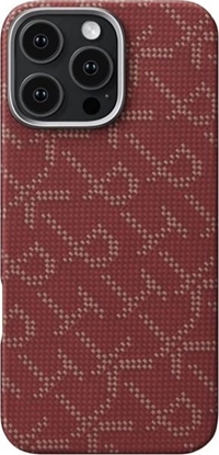 Изображение Pitaka Tactile Woven Case, PTK Red/Gold - iPhone 16 Pro
