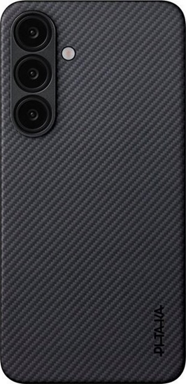 Изображение Pitaka Ultra-Slim Case, Black/Grey Twill - Sansung Galaxy S25+