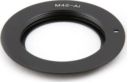 Attēls no Pixco ADAPTER z NIKON [AF/Ai/AiS] na M42 + BLOKADA / SLIM