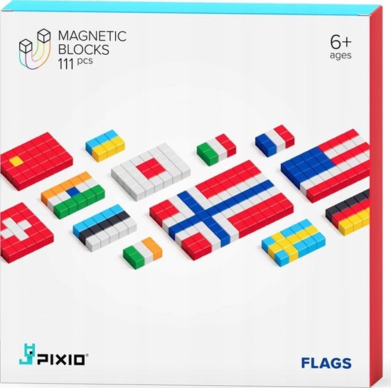 Picture of Pixio Klocki Pixio Flags | Story Series | Pixio