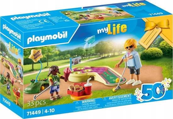 Picture of Playmobil Zestaw z figurkami My Life 71449 Minigolf
