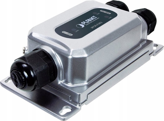 Picture of Planet PLANET IPOE-E302 przeduacz sieciowy Nadajnik sieciowy Czarny, Szary 10, 100, 1000 Mbit/s