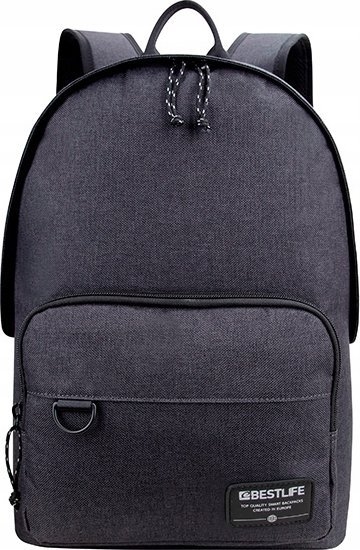 Picture of Plecak Bestlife Plecak na notebook 15,6", Devon, szary, poliester, Bestlife