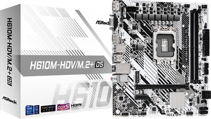 Изображение Pyta gówna ASRock H610M-HDV/M.2+ D5