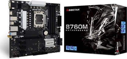 Attēls no Biostar B760MX2-E Pro D4             (B760,S1700,mATX,DDR4)