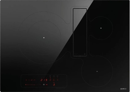 Attēls no Pyta grzewcza Elica Elica NIKOLATESLA FIT 3Z BL/A/72, Black, Built-in, Zone induction hob, Glass, 3 zone(s), 3 zone(s)