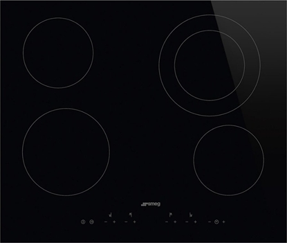 Изображение Pyta grzewcza Siemens SMEG Elektro-Kochfeld SE364ETD  bk