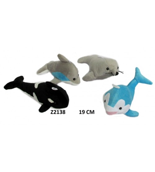 Picture of Plīša jūras dzīvnieks dažādas 19 cm (Z2138) 122247