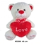 Attēls no Plīša lacis ar sirdi LOVE 40 cm (M3598) 159304
