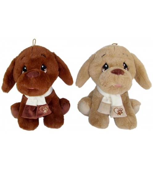 Picture of Plīša suns 20 cm (P3214) dažādas 157867