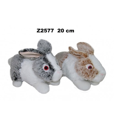 Attēls no Plīša zaķis 20 cm (Z2577) dažādas 164261