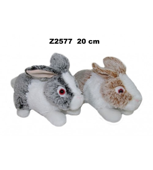 Picture of Plīša zaķis 20 cm (Z2577) dažādas 164261