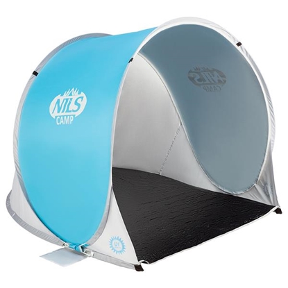 Attēls no Pludmales telts NC3173 BLUE-GREY POP UP BEACH TENT NILS CAMP